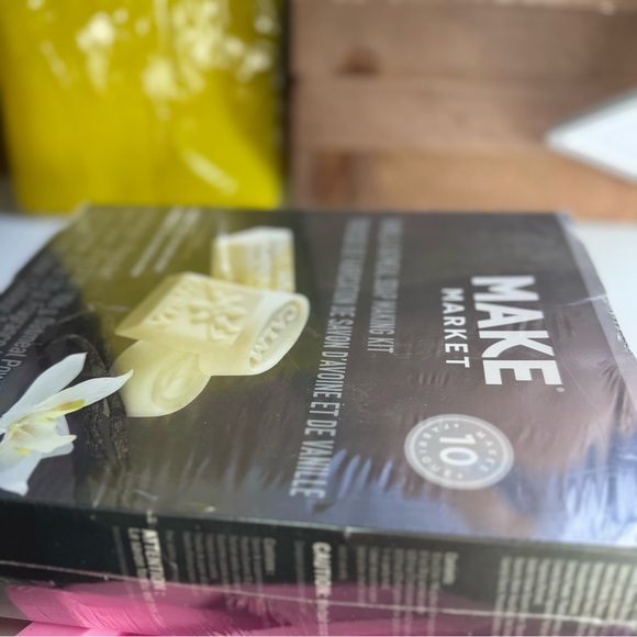 NEW Complete Vanilla Oatmeal SOAP MAKING KIT DIY BUNDLE W Silicone Mat Adult Set - Picture 7 of 10